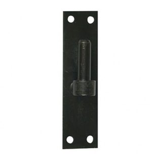 Gond platine bout carré 16 h120mm Noir - AFBAT - Gond platine bout carré 16 h120mm Noir - AFBAT - 150 mm - Acier