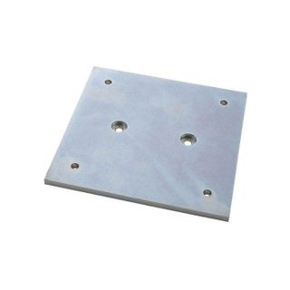 Platine fixation - RENZ - Pied elliptique - Acier - Installation stable