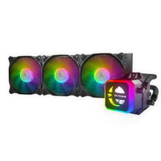 Cougar Gaming - Cougar Gaming - HELOR360 - Refroidissement liquide - RGB dynamique - Fenêtre transparente