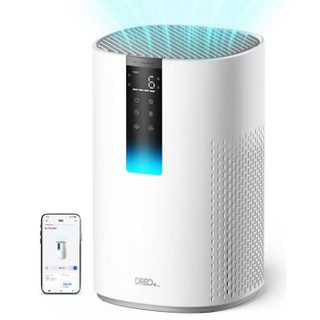 Ionisateur - DREO - Macro AP605S - Renouvellement de l’air jusqu’à 73 m²/h - Ultra-silencieux - Minuterie - Verouillage enfant