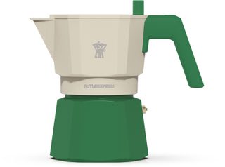Cafetière italienne - PEZZETTI - FUTUREXPRESS - Aluminium - 3 tasses - Vert