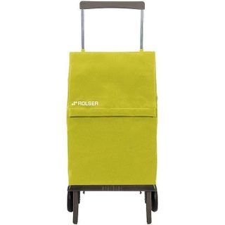 Poussette de marché - ROLSER - Plegamatic - Couleur Citron - Pliable - 2 Roues