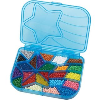 Aquabeads Méga recharge 2400 perles perles qui collent avec de leau 31502 24 couleurs dès 4 ans