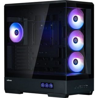 Zalman ZALMAN - P50 DS - Moyen tour - ATX - - Verre trempé - USB-C et A-RGB