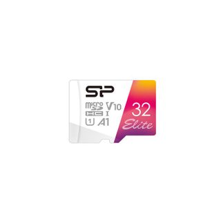 Carte mémoire - SP SILICON POWER - Elite 32 Go - microSDHC - Classe 10 - 100 Mo/s