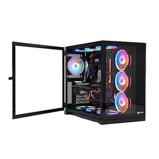 TALIUS Boîtier Gaming PC - TALIUS - Zeus/Chronos - Verre trempé - Double chambre modulaire - USB 3.0