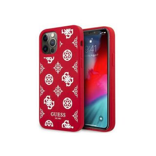 Coque Rigide Guess Guhcp12Llspewre Pour Iphone 12 Pro Max 67 Pouces Rouge/Rouge Collection Pivoine