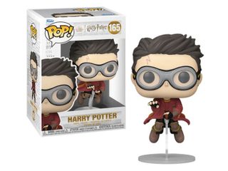 Figurine Funko Pop Movies - Harry Potter et le Prisonnier dAzkaban- Harry et son Balai de Quidditch