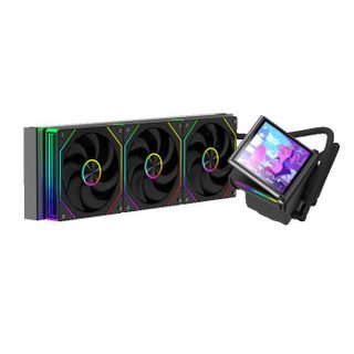 PROGAMING AIO ProGaming GlacierView 360 Écran LCD 4.0 Customisable Radiateur 360mm 3 Ventilateurs ARGB TDP 400W