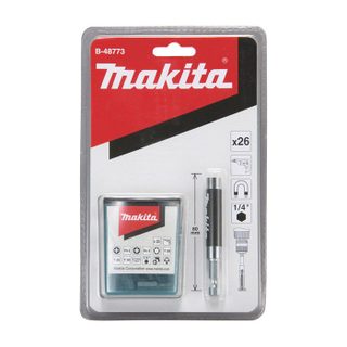 Guide de vissage - MAKITA - B-48773 - 25 embouts - Porte-embout magnétique - Robuste et durable