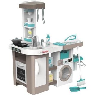 SMOBY - Tefal cuisine clean - Jouet dimitation cuisine et ménage - 36 accessoires - Fonctions sonores - Dès 3 ans
