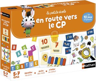 Coffret éducatif - NATHAN - La petite école - En route vers le CP ! - Jeux progressifs - Mixte