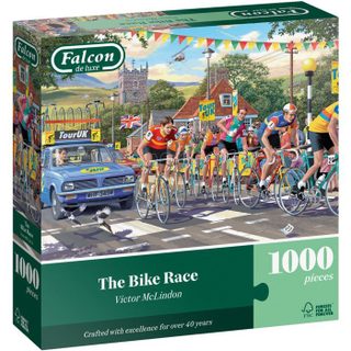 Puzzle - JUMBO - FALCON - The bike race - 1000 pièces - Dès 12 ans