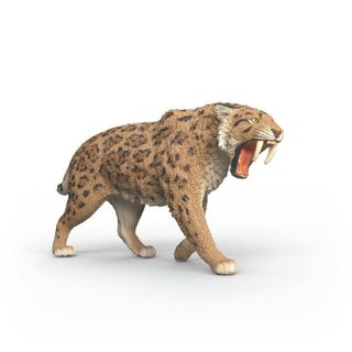 Figurine Tigre aux dents de sabre Schleich 15054 Dinosaurs