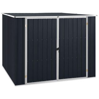 Vidaxl Abri de jardin Anthracite 195x198x159 cm Acier galvanisé 46255