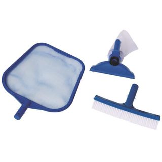 Kit épuisette surface tête balai brosse