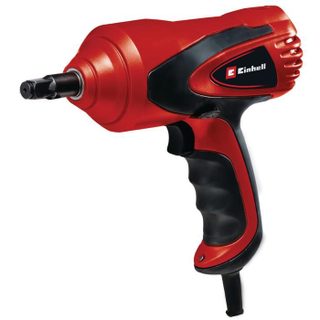 Einhell Clé à chocs CC-HS 12/1 (12V éclairage LED niveau à bulle intégrée) Livré avec 2 douilles (17/19 et 21/23 mm)