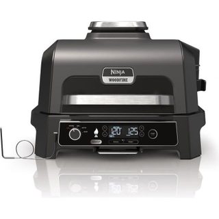Barbecue électrique et fumoir NINJA - Woodfire Pro XL OG850EU - 4 programmes de cuisson - Thermosonde intégrée