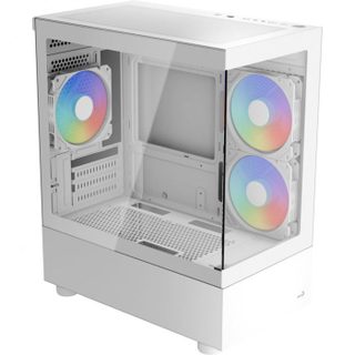 AeroCool mini-tour - AEROCOOL - Compatible mATX - Acier et verre trempé - 3 ventilateurs ARGB inclus