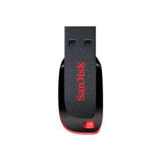 Clé USB SanDisk Cruzer Blade 16 Go USB 2.0 - Bleu électrique - Ultra portable