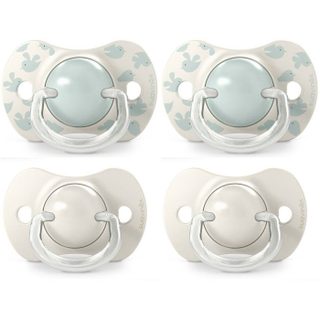 2 Lots de 2 sucettes symétriques - SUAVINEX - Birdies - SX Pro - 6 à 18 mois - Vert