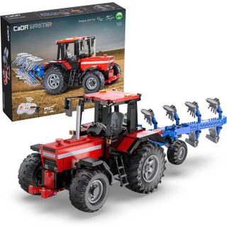 CADA Master - Jeu de construction - Tracteur agricole - Échelle 1:17 - 1675 pièces - Dès 8 ans - Radiocommandé