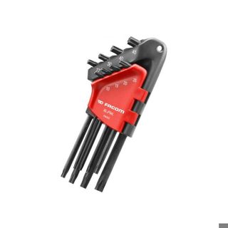 FACOM - Jeu de 8 clés mâles coudées Torx® en étui compact (Gamme 89)