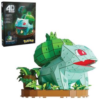 4D Build - Puzzle 3D - Bulbizarre Pokémon - 195 pièces - 24cm - dès 12 ans