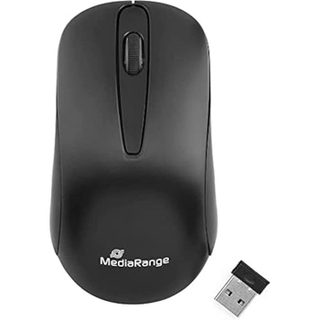 Souris Optique sans Fil - MEDIARANGE - MROS209 - 3 Boutons - 1200 ppp - Noir