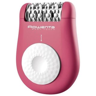 Épilateur électrique - Rowenta - Easy Touch - Rose-Blanc - 2 vitesses - Épilation douce