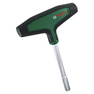 Porte-embout à poignée en T BOSCH 1600A02Z9U - Tige 100 mm acier au carbone - Couple 47 Nm aimanté