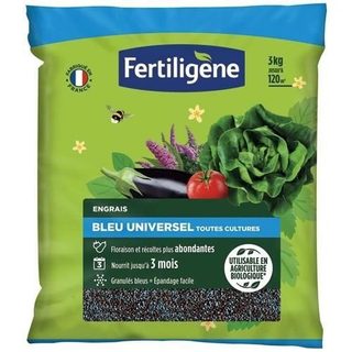 Fertiligène Engrais bleu universel toutes cultures 3kg