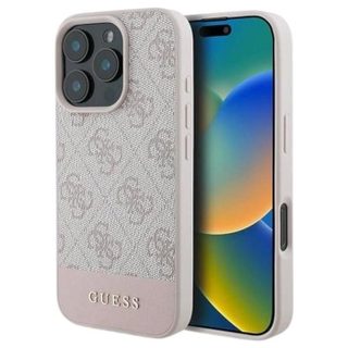 Guess Bottom Stripe Case for iPhone 16 Pro Max GUHCP16XG4GLPI