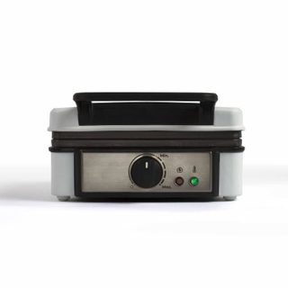 Gaufrier avec thermostat ajustable - LIVOO - DOP206 - 1200W - 2 gaufres - Antiadhésif - Surface 14 5 x 17 5 cm - Témoins lumineux