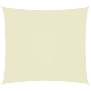 vidaXL Voile de parasol Tissu Oxford rectangulaire 25x35 m Crème
