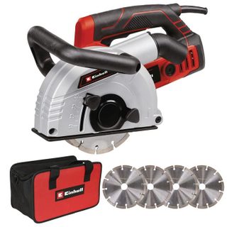 Einhell Rainureuse TE-MA 1700 (1700W profondeur jusqu’à 40 mm) Livré en sac + 4 disques diamant