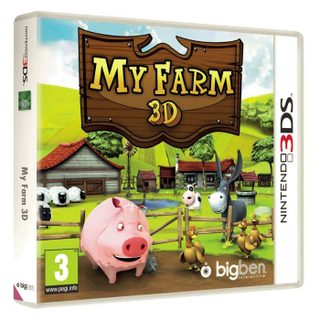 Jeu de simulation My Farm 3D - 3DS - Bigben - Achetez et élevez des animaux pour débloquer des bonus