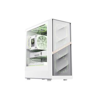 GAMEMAX M-ATX - GAMEMAX - Aeris 330 MW - - 4 ventilateurs ARGB inclus - Support watercooling 240/360 mm