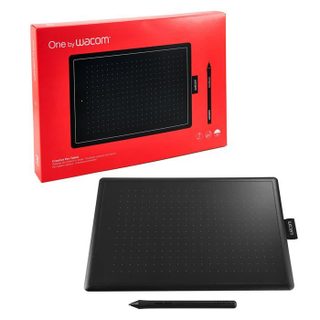 Wacom Tablette graphique - WACOM - ONE Medium - USB - Surface active 216x135 mm - Compatible Windows/Mac