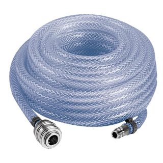 Einhell Tuyau haute pression pour Compresseur (10M 15 bar Ligne diamétrale 1/4) Livré avec raccord
