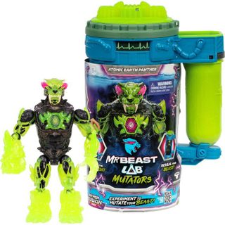 Figurine Mutator Atomic Earth Panthere - MRBEAST LAB - ROCK - 13 cm - Dès 5 ans