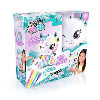 Dragon – Avec spray électronique feutres et pochoirs – AIR 085-Canal Toys – Airbrush Plush