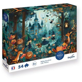 Puzzle - SENTOSPHERE - 54 pièces - Les Petites Sorcières - Inventer des histoires - dès 5 ans