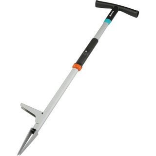 Désherbeur pour gazon - GARDENA - Débroussailleuse écologique - 100 cm - Gris/Noir - Mécanique sans chimie