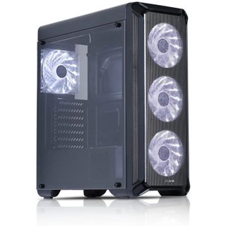 Zalman BOITIER PC i3 - Moyen Tour - - Verre trempé - Format ATX (I3BK)