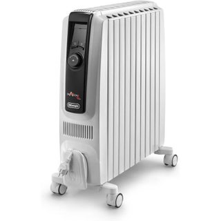Radiateur à huile - DeLonghi TRDX41025E - 2.5kw - Blanc - Vertical - Électrique