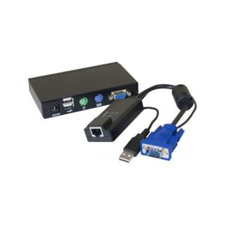 DEXLAN KVM déport VGA/USB - DEXLAN - 050009 - Extension 100M - - Boîtier récepteur
