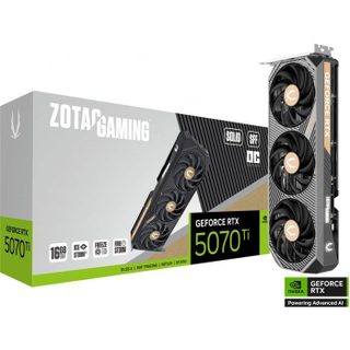 Zotac Carte graphique gaming - GeForce RTX 5070 Ti - Solid SFF OC - 16 Go