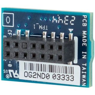 Gigabyte Module TPM 2.0 - GIGABYTE - CTM010 - Interface SPI - Sécurité avancée