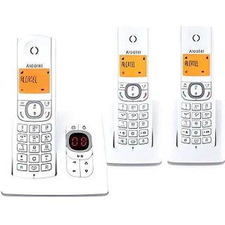 Téléphone sans fil Alcatel F530 Voice Trio avec répondeur - Gris